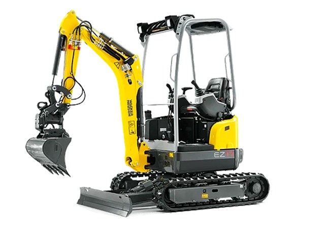 alquilar mini excavadora